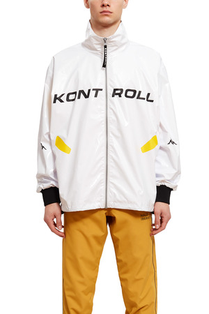 kappa yellow windbreaker