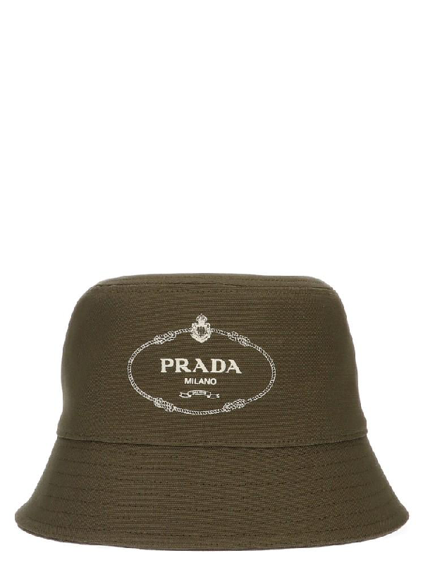 prada green hat