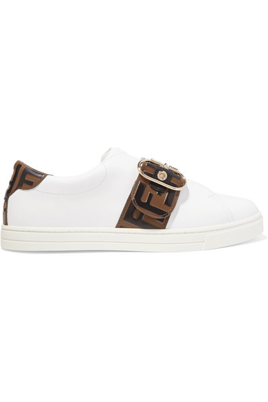 fendi buckle sneakers