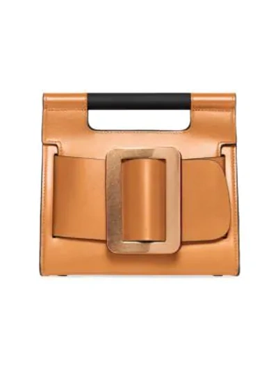 Shop Boyy Women's Romeo Leather Clutch In Pecan