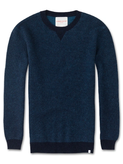 Shop Derek Rose Women's Cashmere Sweater Felix Pure Cashmere Teal