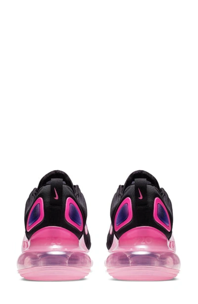 Shop Nike Air Max 720 Sneaker In Black/ Black/ Pink/ Purple