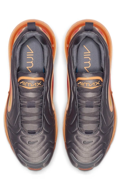 Shop Nike Air Max 720 Sneaker In Gun Smoke/ Fuel Orange