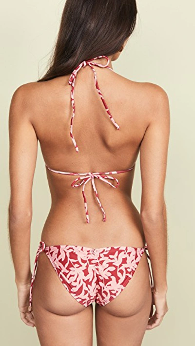 Shop Vix Swimwear Ripple Bikini Top In Hermosa Multi