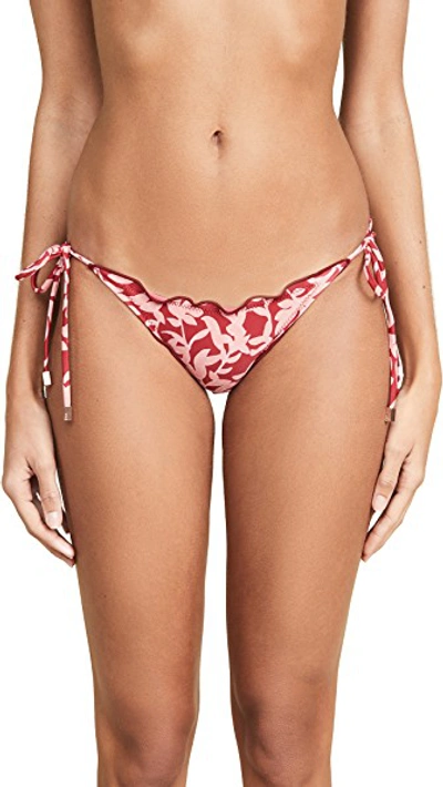 Shop Vix Swimwear Ripple Bikini Bottoms In Hermosa Multi