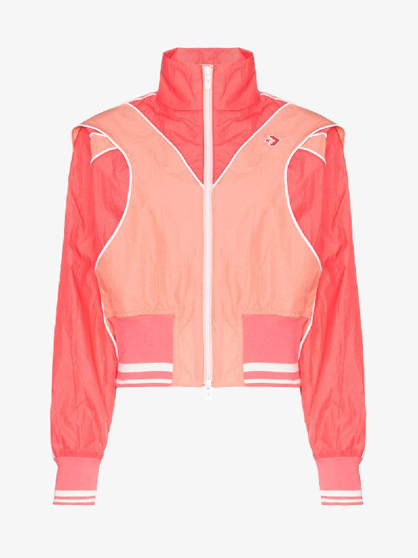 pink converse jacket
