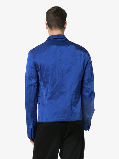 Shop Haider Ackermann Zip Front Blazer Jacket In 6935166