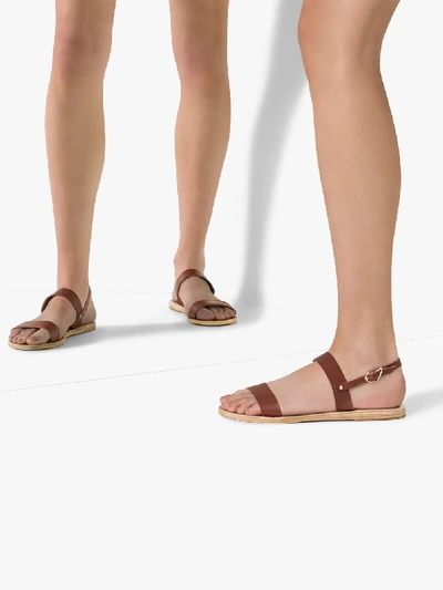 Shop Ancient Greek Sandals 'clio' Sandalen In Braun
