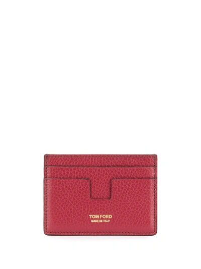 Shop Tom Ford Slim Cardholder - Red