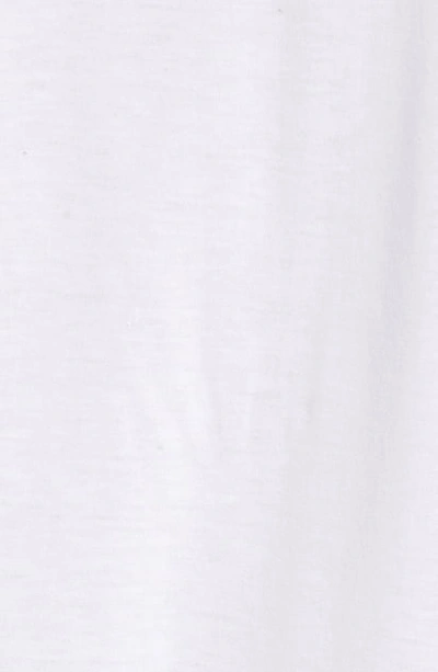 Shop Lacoste Regular Fit V-neck T-shirt In White