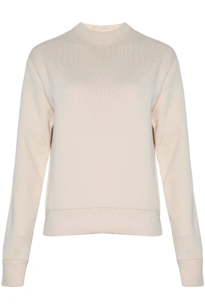 Shop Golden Goose Sweatshirt Milly Cappuccino-blue Lagoon Star In Nude