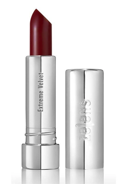 Shop Zelens Extreme Velvet Lipstick - Merlot In Red