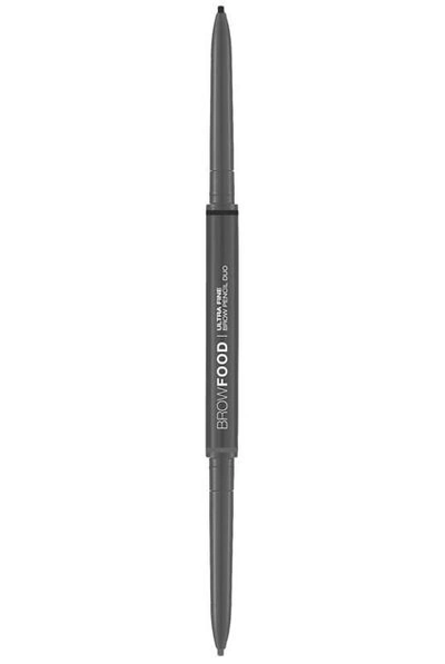 Shop Lashfood Browfood Ultra Fine Brow Pencil Duo Charcoal