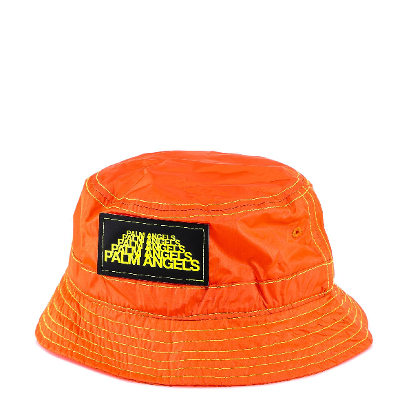 palm angels hat orange