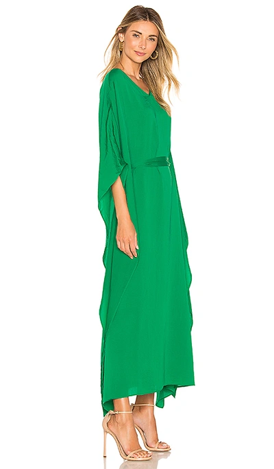 Shop Aéryne Bennie Kaftan In Vert