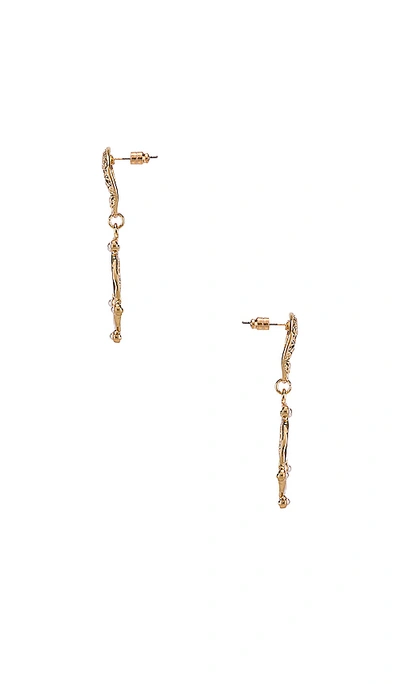 Shop Amber Sceats X Revolve Berlin Earrings In Metallic Gold.