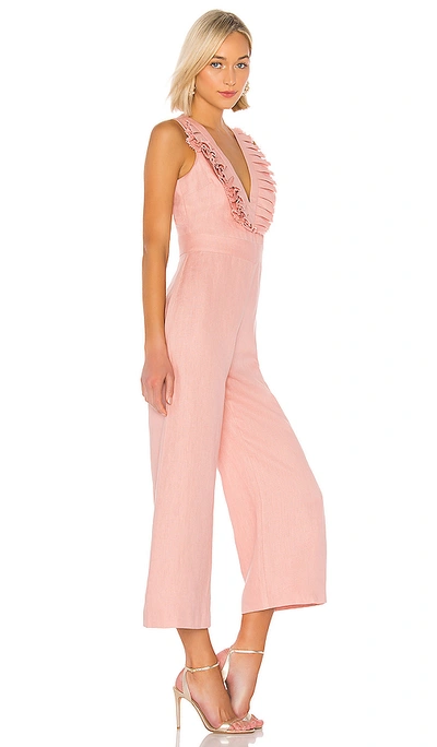 Shop Alexis Odalys Jumpsuit In Blush