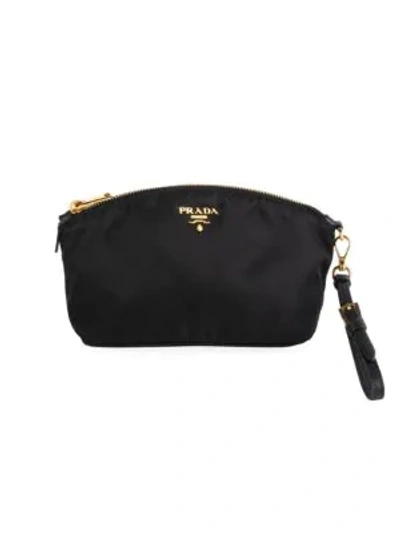 Shop Prada Cosmetics Pouch In Black