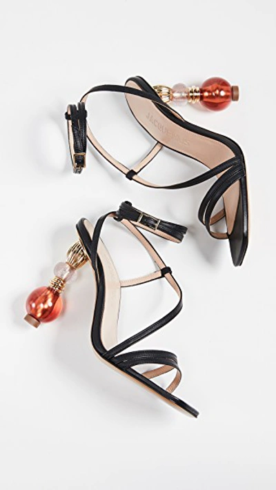 Shop Jacquemus Les Sandales Bordighera Sandals In Black