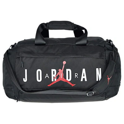 Shop Jordan Air Duffel Bag In Black