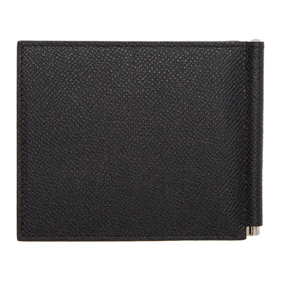 Shop Givenchy Black Eros Clip Wallet In 001 Black