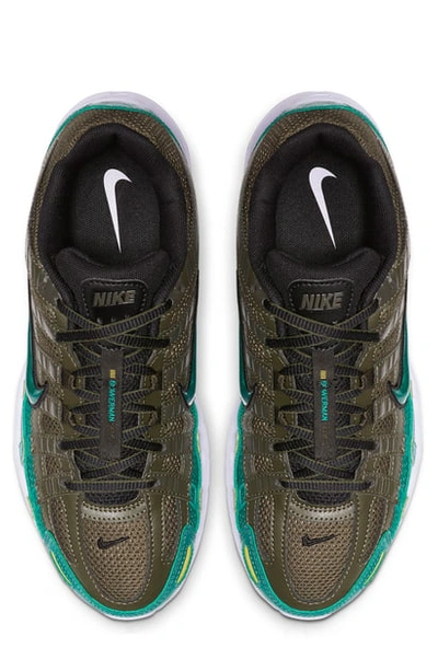 Shop Nike P-6000 Sneaker In Cargo Khaki/ Green/ Black