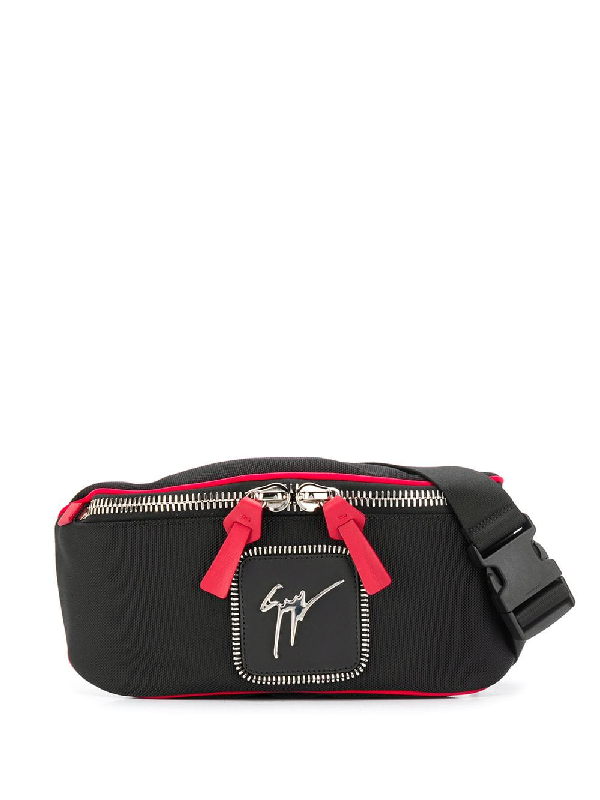 Giuseppe Zanotti Logo Belt Bag - Black In Schwarz | ModeSens