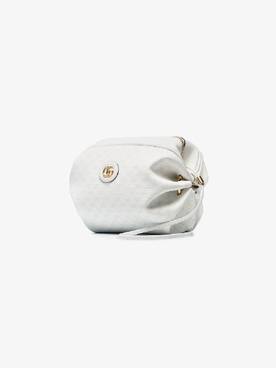 Shop Gucci White Candy Mini Logo Leather Shoulder Bag