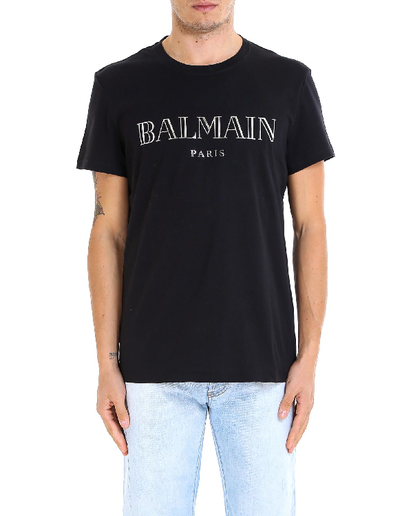 Balmain T-shirt In Black | ModeSens