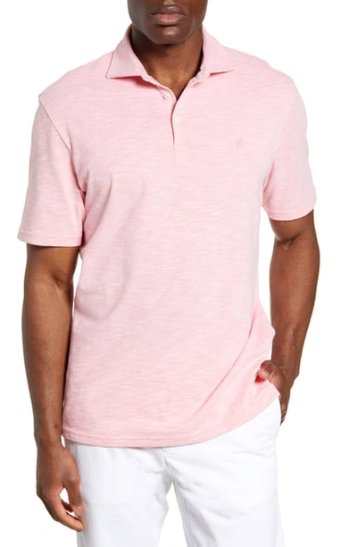 Shop Johnnie-o Coffman Classic Fit Short Sleeve Pique Polo In Coral Reefer