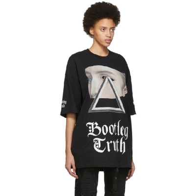 Shop Undercover Black Bootleg Truth Graphic T-shirt