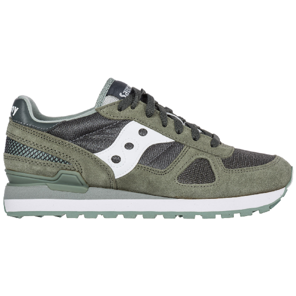 Saucony Men's Shoes Suede Trainers Sneakers Shadow O In Green | ModeSens