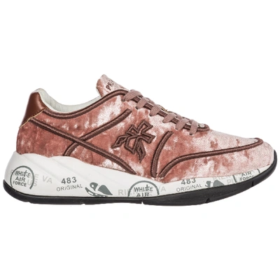 Shop Premiata Women's Shoes Trainers Sneakers  Liu In Pink