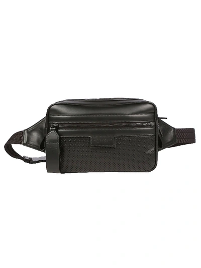 Shop Bottega Veneta Leggero Belt Bag In Black