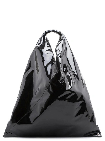 Shop Mm6 Maison Margiela Japanese Tote Bag In Black