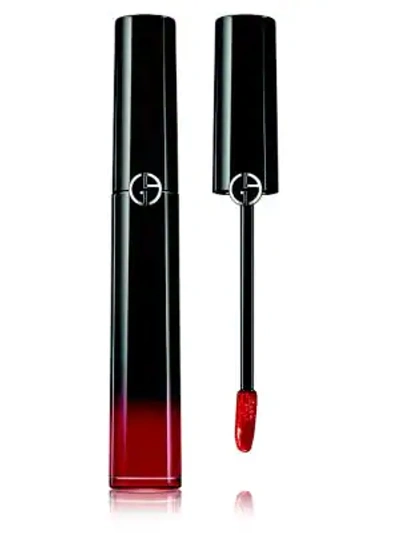 Shop Giorgio Armani Women's Ecstasy Lacquer Lip Gloss In Red