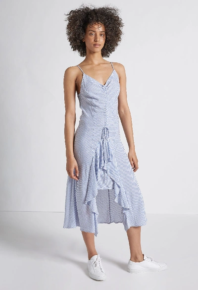 Shop Current Elliott The Ocean Walk Dress In Summer Stripes