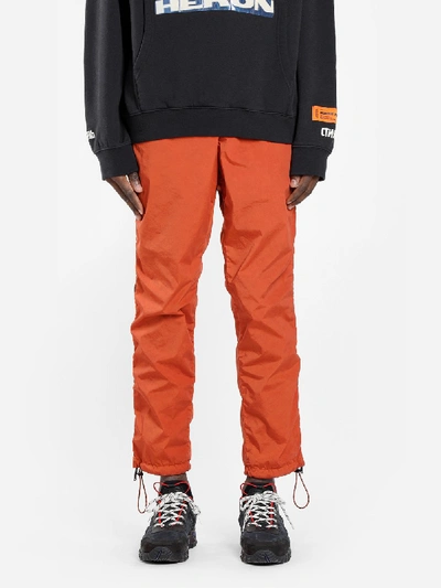 Shop Heron Preston Trousers In Red