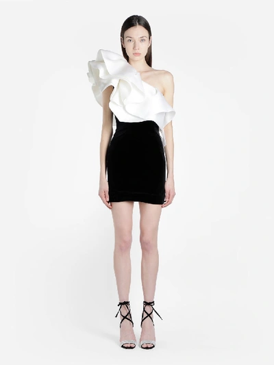 Shop Alexandre Vauthier Dresses In Black & White