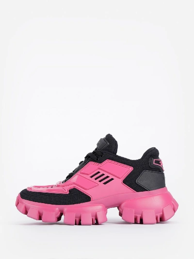Prada Sneakers Cloudbust Thunder In Maglia E Gomma In Black