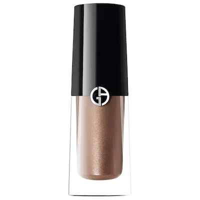 Shop Giorgio Armani Beauty Eye Tint Long-lasting Liquid Eyeshadow 9s Cold Copper 0.13 oz/ 3.9 ml