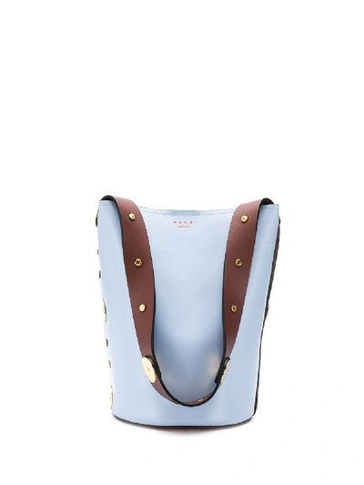 Marni Punch Bucket Bag In Blue ModeSens