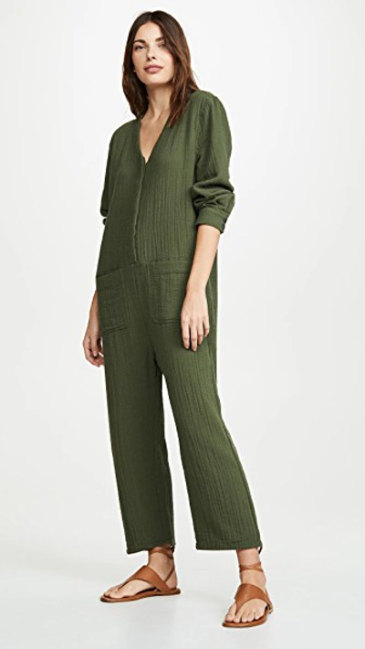 Shop The Great The Union Coveralls In Olive