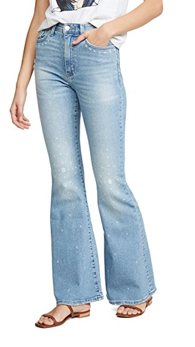 Shop Lee Vintage Modern Flare Jeans In Desert Bleach