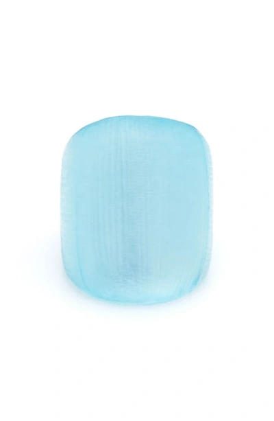 Shop Alexis Bittar Block Ring In Light Turquoise