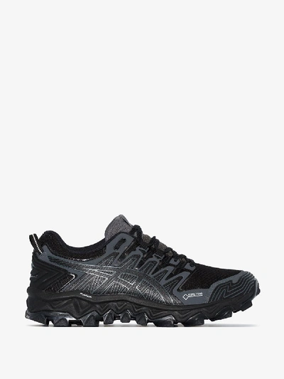 Shop Asics Black Gel-fujitrabuco 7 G-tx Sneakers