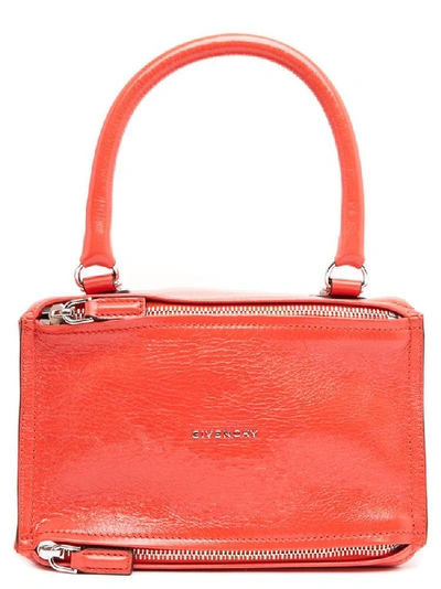 Shop Givenchy 4g Small Pandora Bag In Red