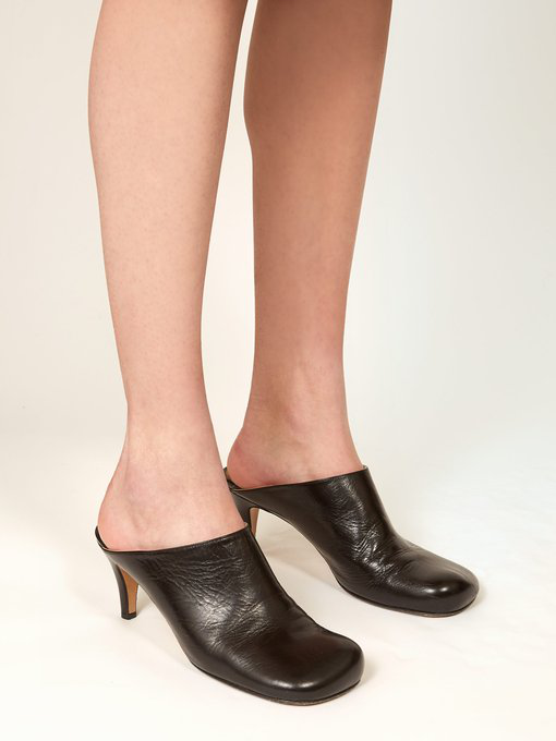 bottega veneta mules flat