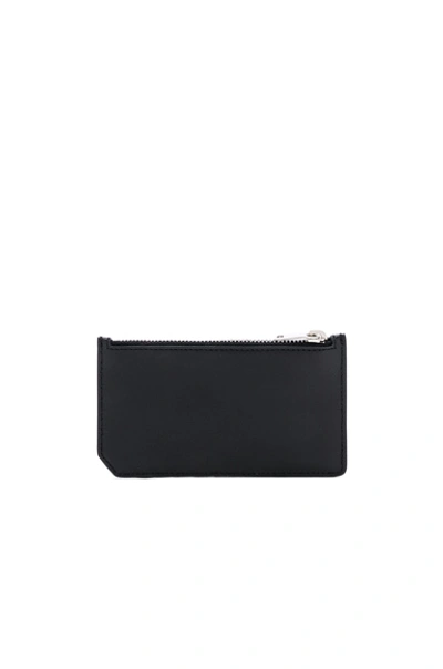 Shop Saint Laurent Card Holder In Black