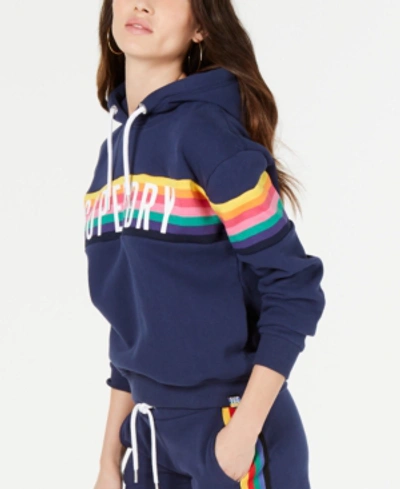 Superdry Carly Carnival Hoodie In Dazzling Blue | ModeSens